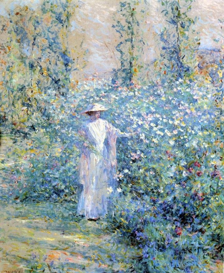 Robert Reid In the Flower Garden